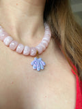 Charm's JEANINE marbré couleurs lavande, lilas, blanc nacré - charm's interchangeables