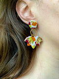Puces d’oreilles pendante FLAVIE