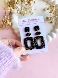 Puces d’oreilles pendante LILY