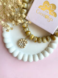 Charm's MAÉ blanc doré - charm's interchangeables