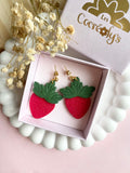 Puces d’oreilles Fraise