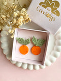 Puces d’oreilles Orange