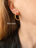 Créoles pour Pampilles interchangeable - boucles d’oreilles modulables