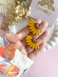 Puces d’oreilles CAPRI tournesol