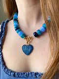 Charm's INAYA effet Denim bleu foncé - charm's interchangeables