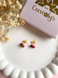 Puces d’oreilles mini fraises