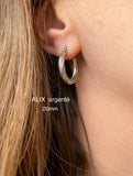 Créoles pour Pampilles interchangeable - boucles d’oreilles modulables