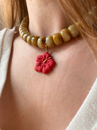 Charm's PAULA hibiscus rouge - charm's interchangeables