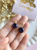 Pampilles MYRTILLES - boucles d’oreilles interchangeables