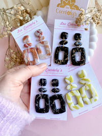 Puces d’oreilles pendante LILY