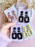 Puces d’oreilles pendante LILY