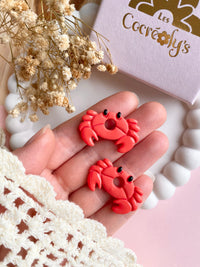 Pampilles PACO petit crabe - boucles d’oreilles interchangeables