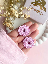 Pampilles CALYPSO rose doux - boucles d’oreilles interchangeables