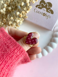 Bague AUGUSTA à pois