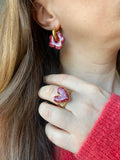 Bague AUGUSTA à pois