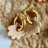 Boucles d’oreilles interchangeables Créoles JEANINE