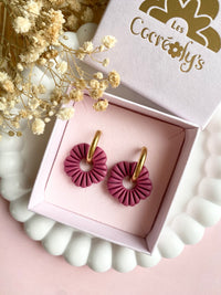 Pampilles MANOLA fruits rouges - boucles d’oreilles interchangeables