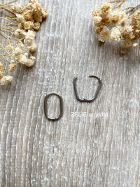 Créoles pour Pampilles interchangeable - boucles d’oreilles modulables