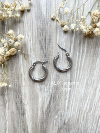 Créoles pour Pampilles interchangeable - boucles d’oreilles modulables