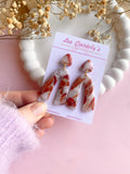 Puces d’oreilles pendante JASMINE