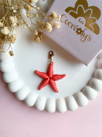 Charm's STELLA étoile de mer corail - charm's interchangeables
