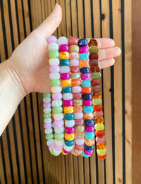 Collier JUDITE multicolores pour charm's interchangeables - disponible en plusieurs coloris