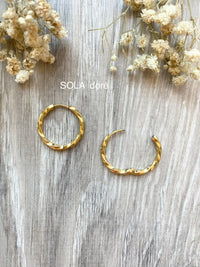Créoles pour Pampilles interchangeable - boucles d’oreilles modulables