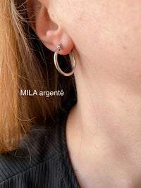Créoles pour Pampilles interchangeable - boucles d’oreilles modulables