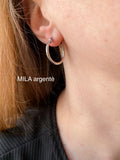 Créoles pour Pampilles interchangeable - boucles d’oreilles modulables