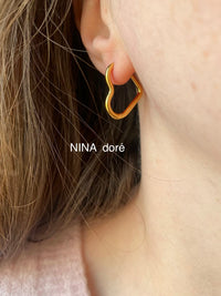 Créoles pour Pampilles interchangeable - boucles d’oreilles modulables