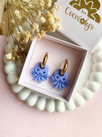 Pampilles POULPI petit poulpe - boucles d’oreilles interchangeables
