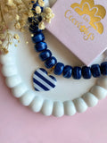 Charm's INAYA marinière bleu marine et blanc - charm's interchangeables