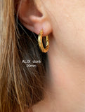 Créoles pour Pampilles interchangeable - boucles d’oreilles modulables