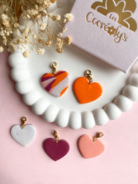 Charm's INAYA couleurs litchi, mandarine, coquille, fruits rouges - charm's interchangeables