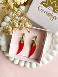 Pampilles piment spicy SERENA - boucles d’oreilles interchangeables