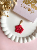 Charm's PAULA hibiscus rouge - charm's interchangeables