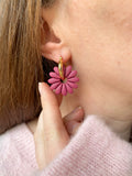 Pampilles APPOLINE litchi ou fruits rouges - boucles d’oreilles interchangeables