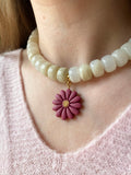 Charm's APPOLINE couleurs litchi ou fruits rouges - charm's interchangeables