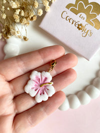 Charm's PAULA hibiscus blanc - charm's interchangeables