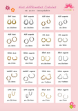 Créoles pour Pampilles interchangeable - boucles d’oreilles modulables