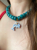 Charm's NÉRÉA petit dauphin et coquilllages en reliefs - charm's interchangeables