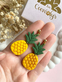 Puces d’oreilles Ananas