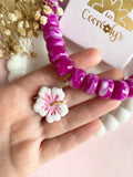 Charm's PAULA hibiscus blanc - charm's interchangeables
