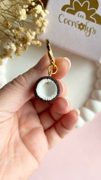 Pampilles NOIX DE COCO - boucles d’oreilles interchangeables