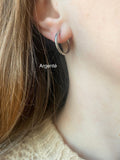 Créoles à clips pour oreilles non percées, pour Pampilles interchangeable - boucles d’oreilles modulables