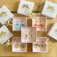 Boucles d’oreilles interchangeables Créoles JEANINE