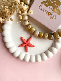 Charm's STELLA étoile de mer corail - charm's interchangeables