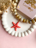 Charm's STELLA étoile de mer corail - charm's interchangeables