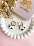 Pampilles BALLON DE FOOT - boucles d’oreilles interchangeables
