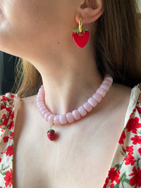 Charm's FRAISE points blancs - charm's interchangeables